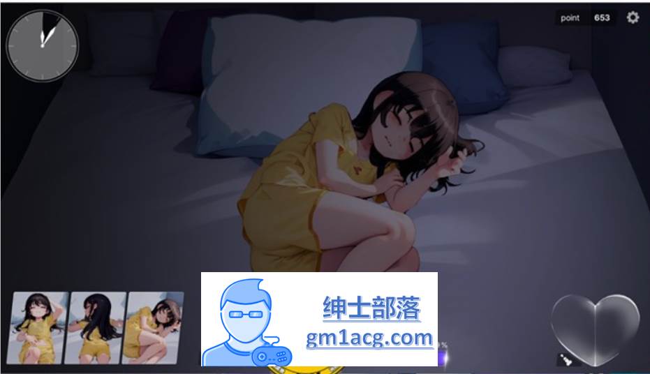 图片[3]-【触摸互动SLG/动态】深夜，正在睡觉的少女的家 DL正式完整版【新作/1.2G】-V次元